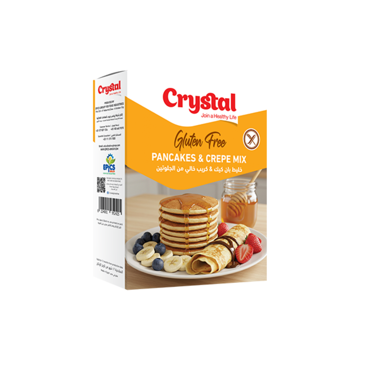Crystal Gluten Free Pancake And Crepe Mix