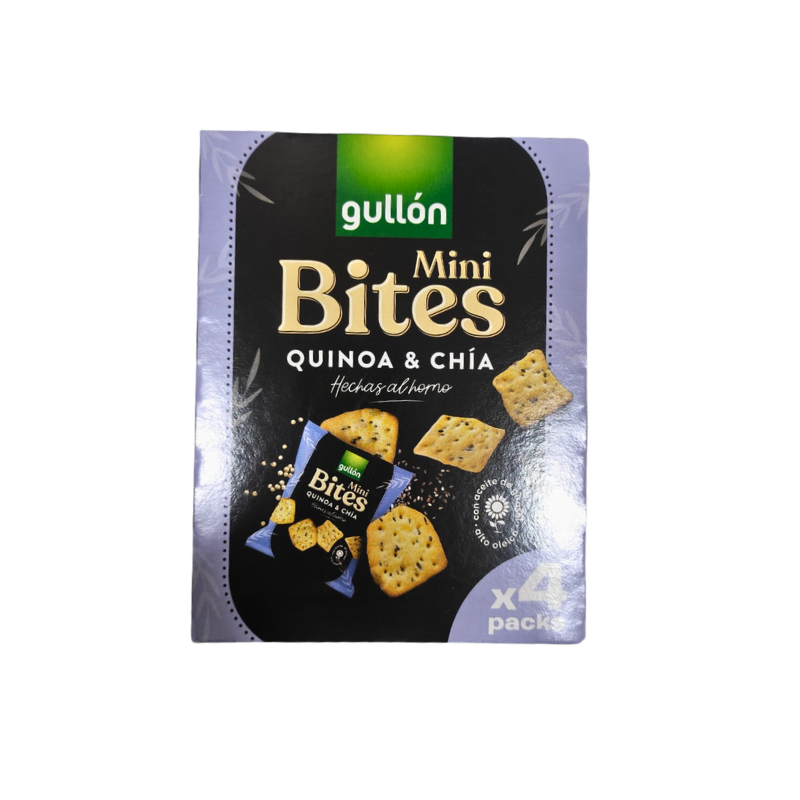 Gullón Mini Bites Quinoa & Chía | 160 g