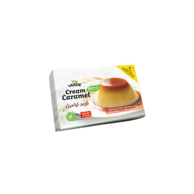 Verde Sugar-Free, Vegan, and Gluten-Free Cream Caramel – 50g