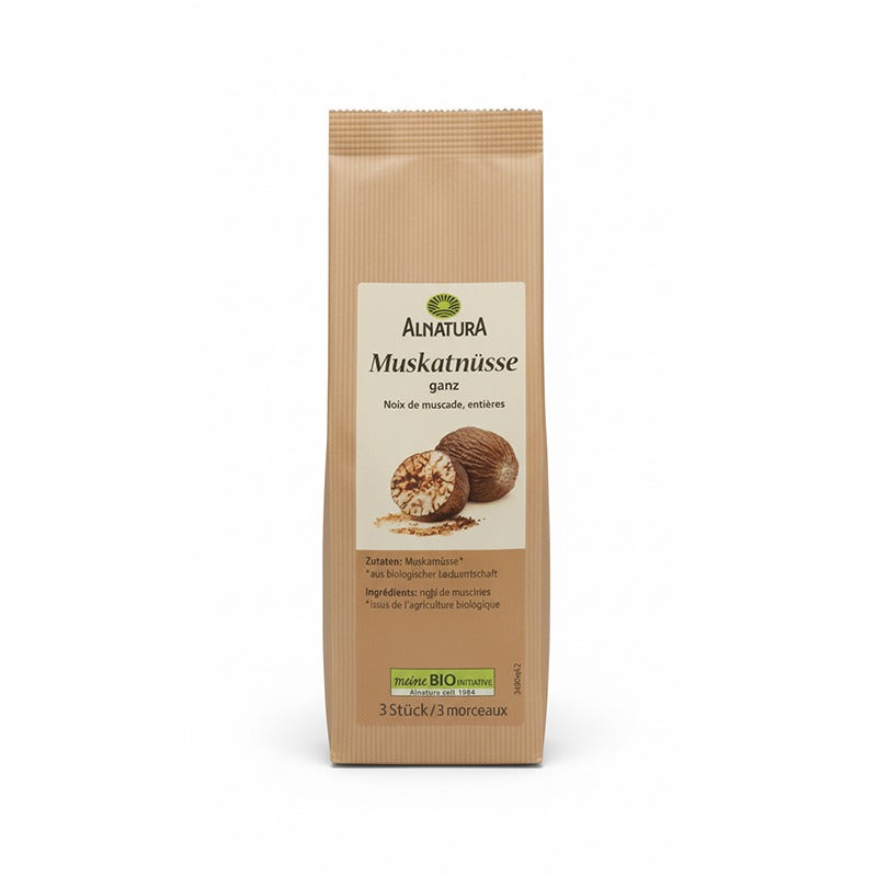 Alnatura Organic Whole Nutmeg 3 Pieces