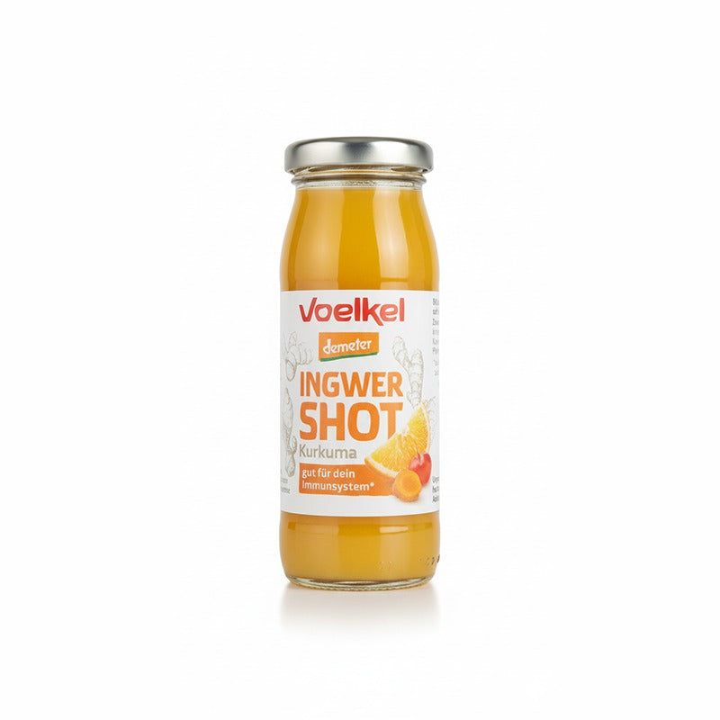 Voelkel Demeter Shot Ginger & Turmeric 95 g