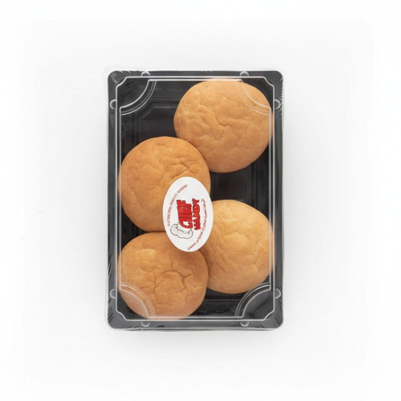 Chef Hamdy Gluten Free Corn Free Bun Bread – 4 Pieces (300g)
