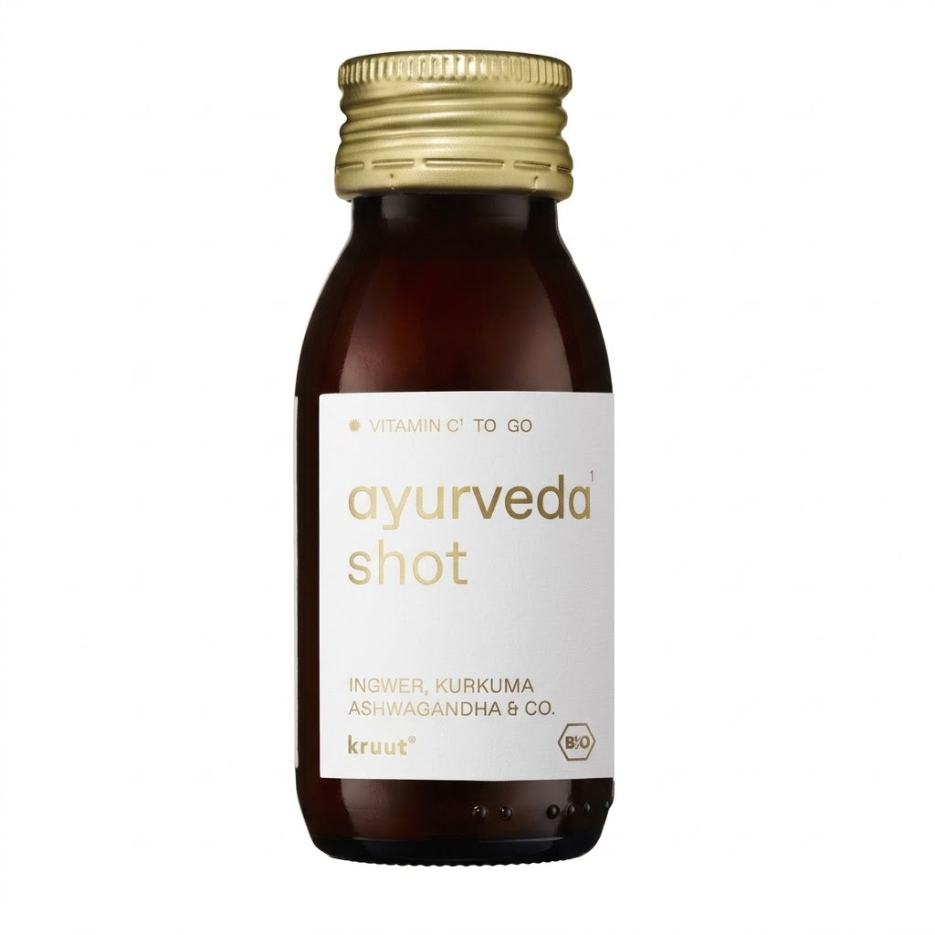 kruut Ayurveda Shot – Ginger & Turmeric Herbal Drink (60 ml)