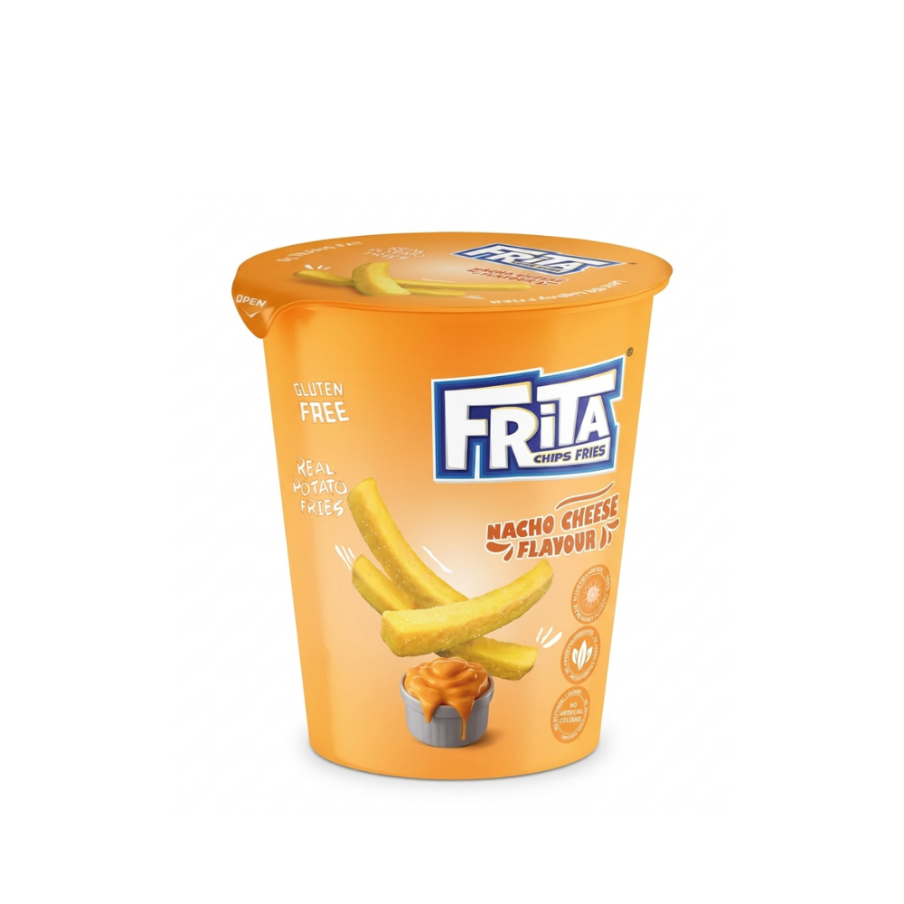 Frita Chips Fries Nacho Cheese Flavour