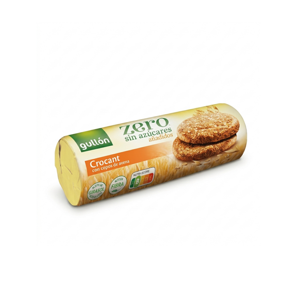 Gullón Zero Sugar-Free Crocant Oat Biscuits