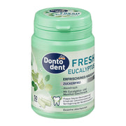 Dontodent Sugar Free Gum Fresh Eucalyptus, 50 Pieces