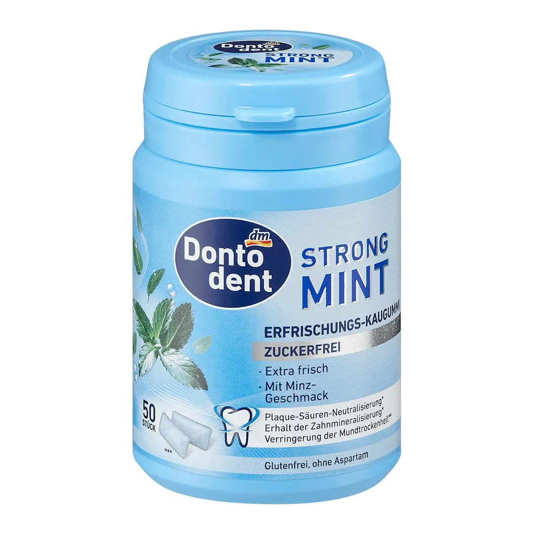 Dontodent Sugar free Mint Chewing Gum with Xylitol (25 pcs)