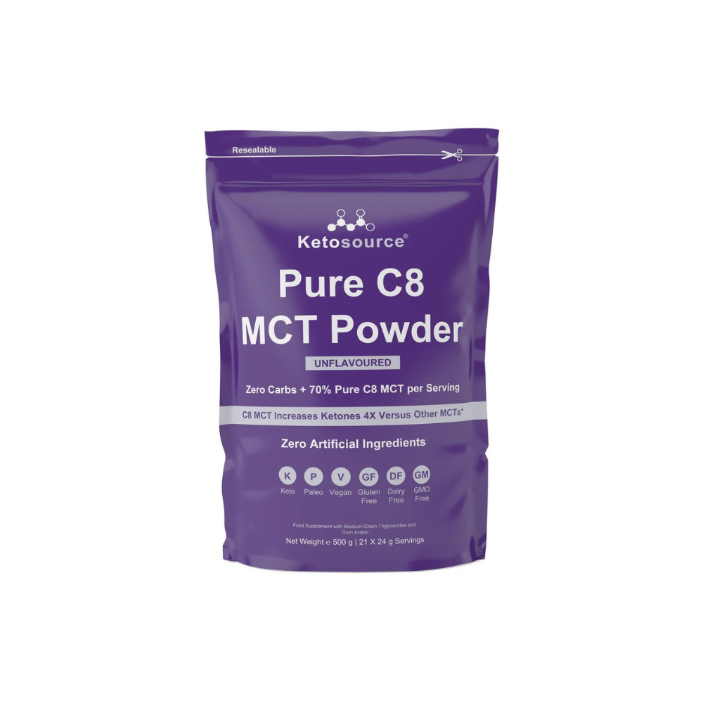 Ketosource Pure C8 MCT Powder 4.0 - 500 g