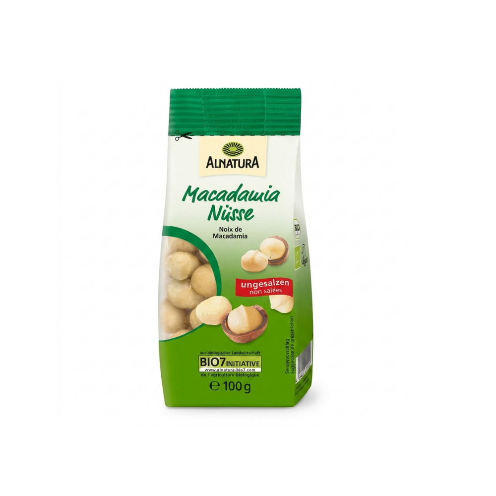 Alnatura Organic Macademia Nuts, 100 g