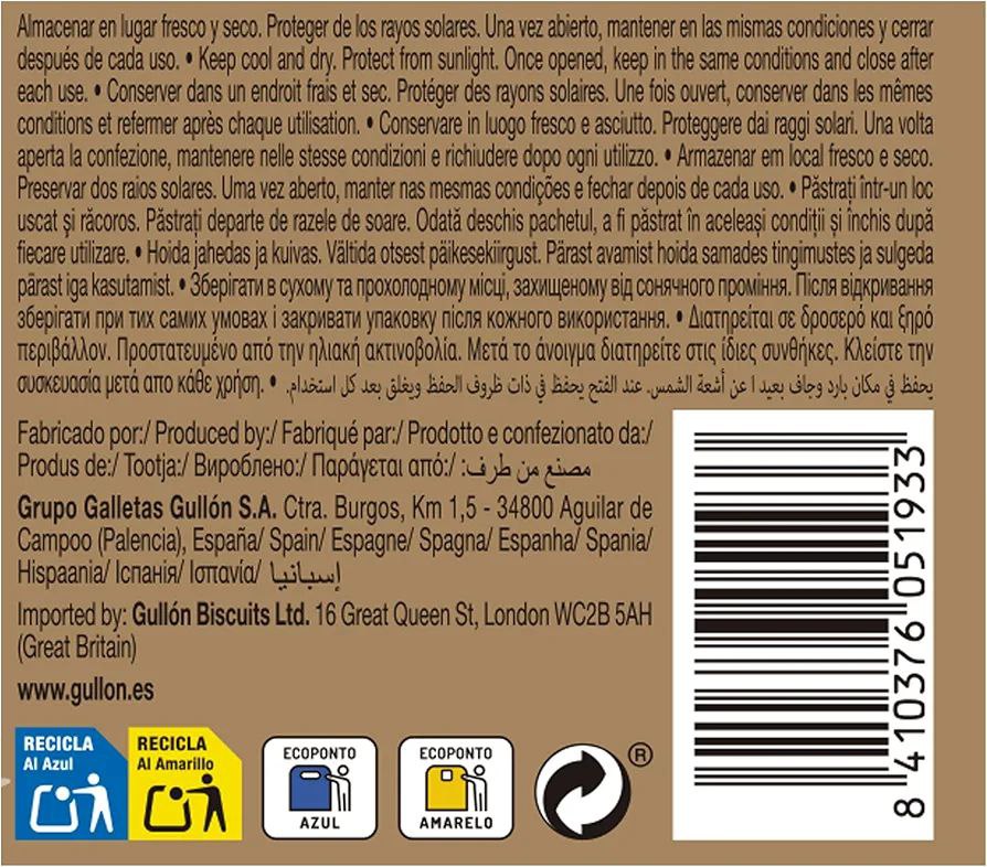 Gullon Mini Bites Crackers Crispy & Baked Cheddar (250g)