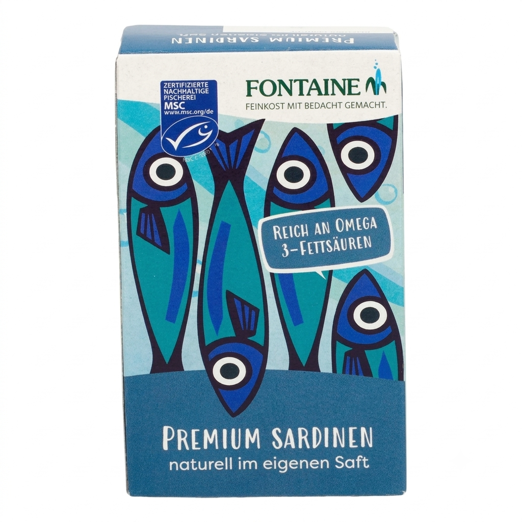 Fontaine Premium Sardines Natural