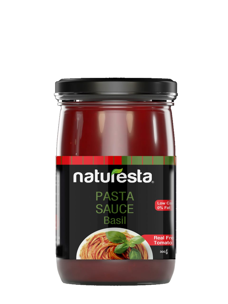 Naturesta Pasta Sauce – Tomato & Basil (300g)