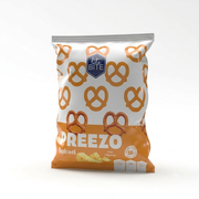 Lite BITE Preezo Baked Pretzel Snacks – Cheese Flavor