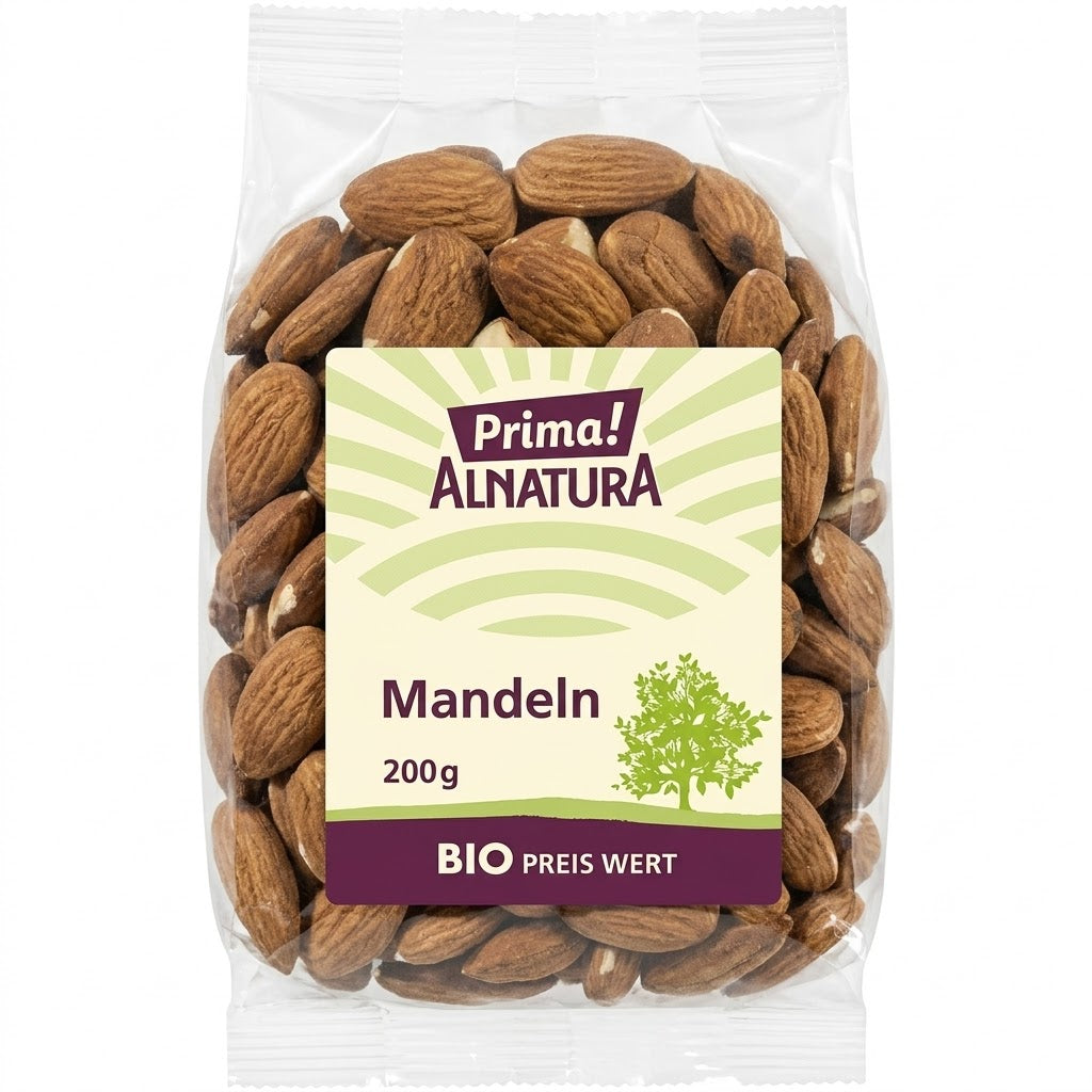 Alnatura Organic Whole Almonds (200g)