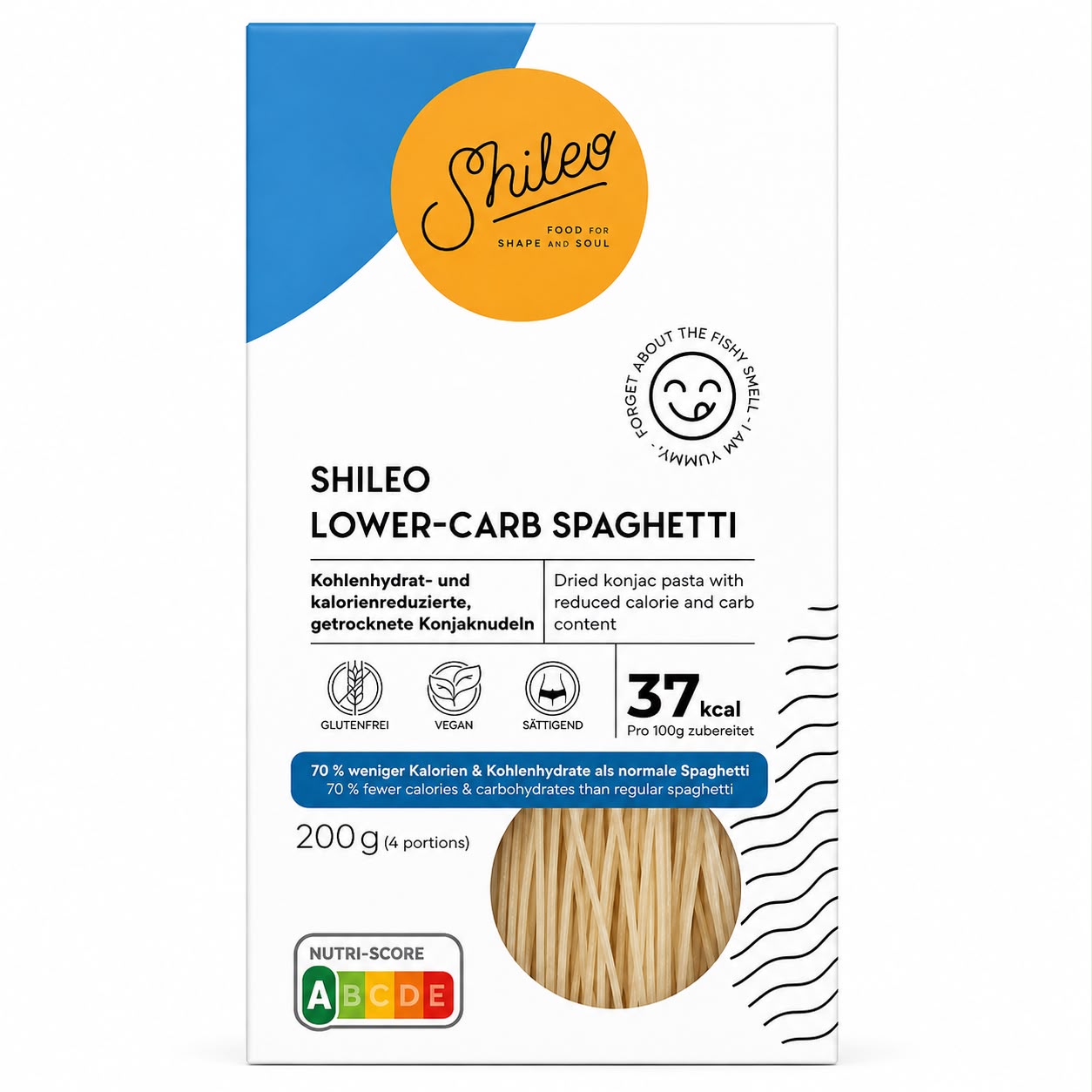 Shileo dry shirataki noodles