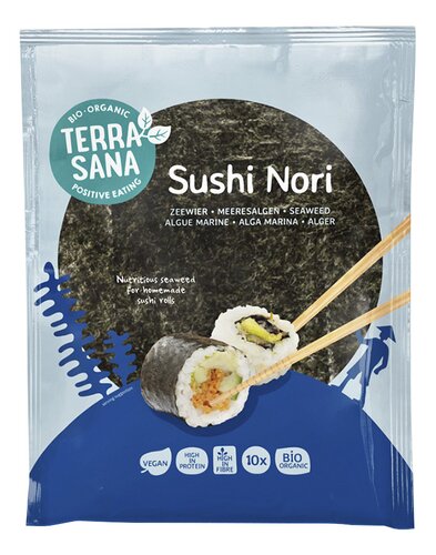 Sushi Nori Organic - 10 Sheets
