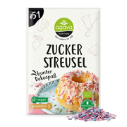 Agava Colorful Sugar Sprinkles - Vegan & Gluten-Free - 75g