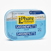 Phare d'Eckmühl Wild Sardine Fillets in Natural Juice