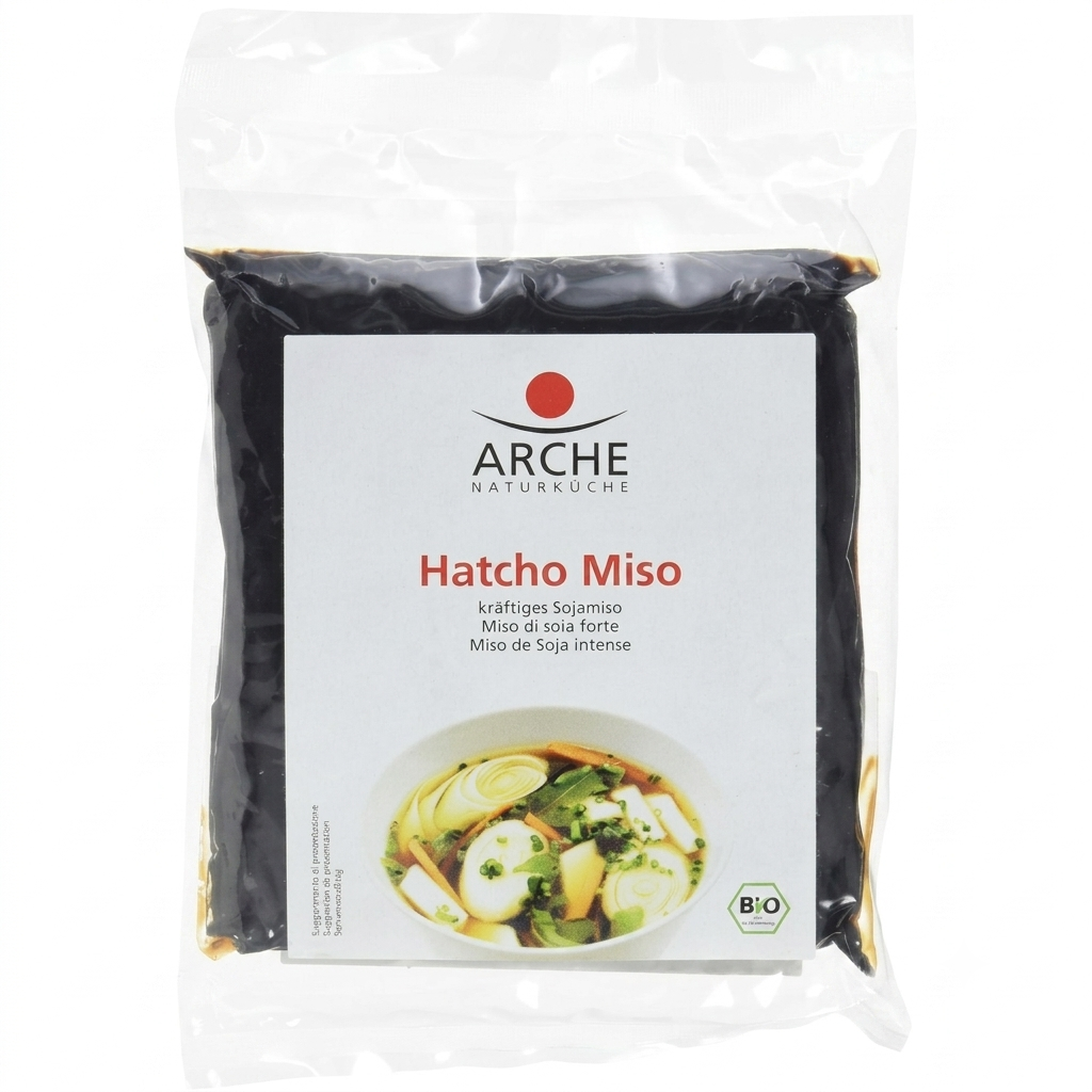 Arche Organic Hatcho Miso – Traditional Japanese Soybean Miso (300g)