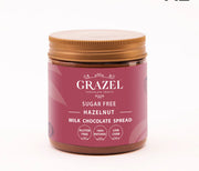 جرازيل كريمة الشوكولاتة بالحليب خالية من السكر - البندق