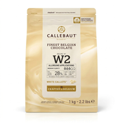 Callebaut W2 White Chocolate Callets – 1kg
