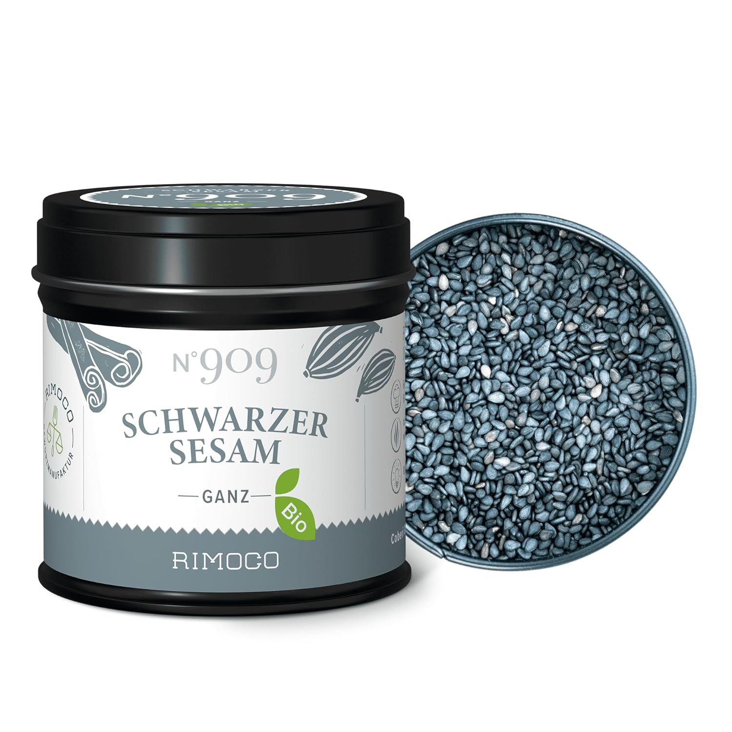 Organic Black Sesame Seeds (Whole)75gm