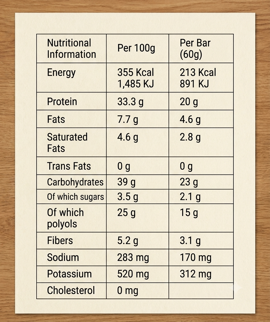 Refuel Protein Bar Chocolate Hazelnut Protein Bar 60 gm