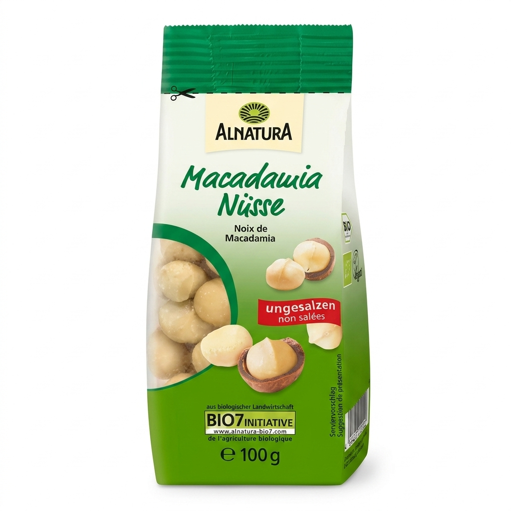 Alnatura Organic Macademia Nuts, 100 g