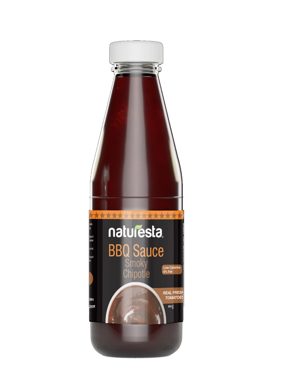 NATURESTA - BBQ sauce, Smokey Chipotle, 355g