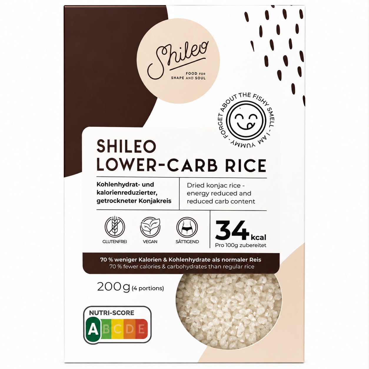Shileo dry konjac rice 200 g