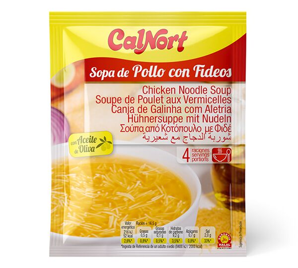 Calnort chicken noodle soup