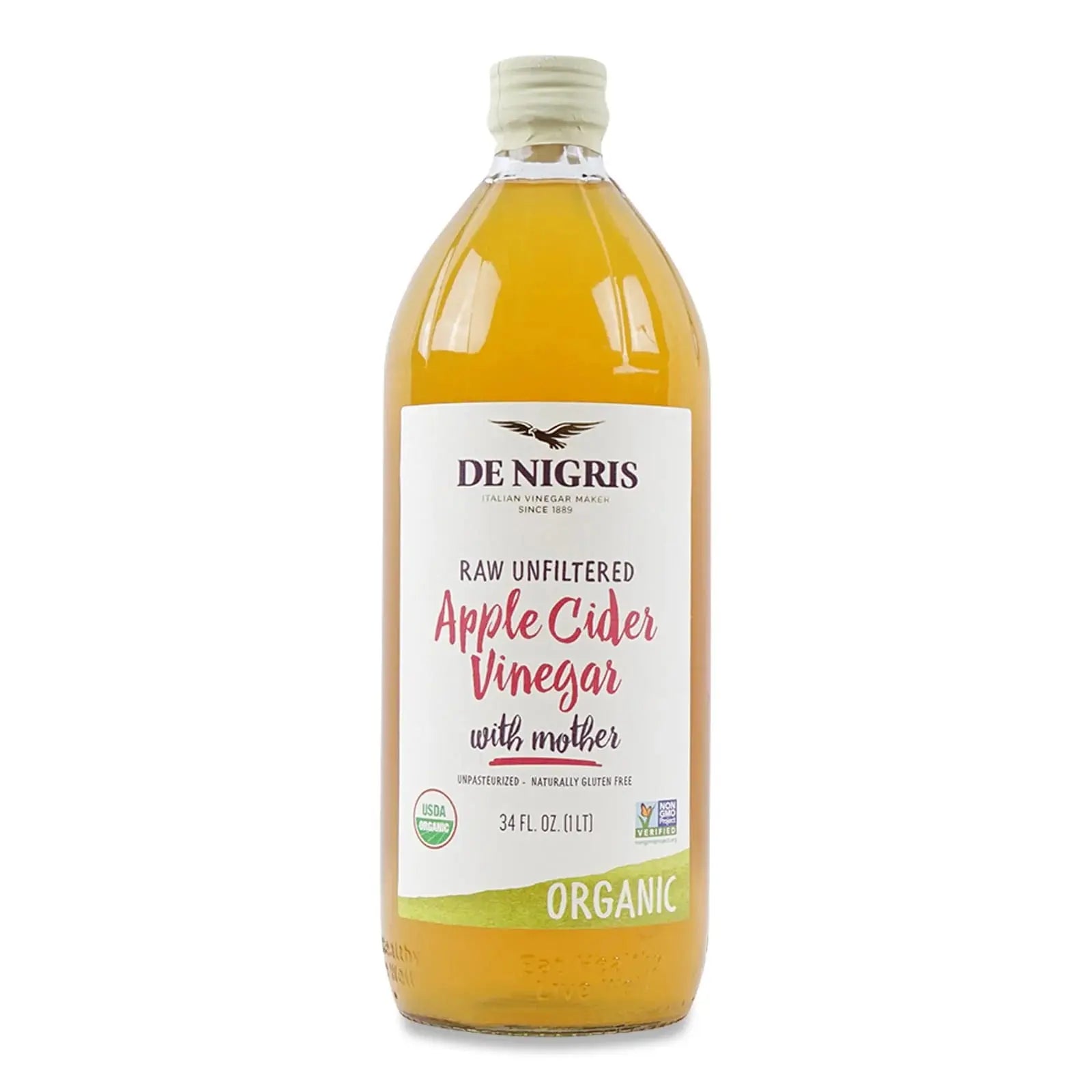 De nigris Unfiltered apple cider vinegar With Mother - Eat Good
