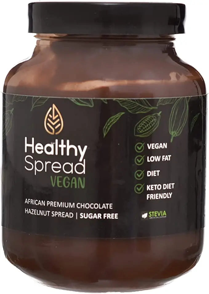 Healthy Spread Vegan African Premium Chocolate Sugar-Free 375 g - Eat Good