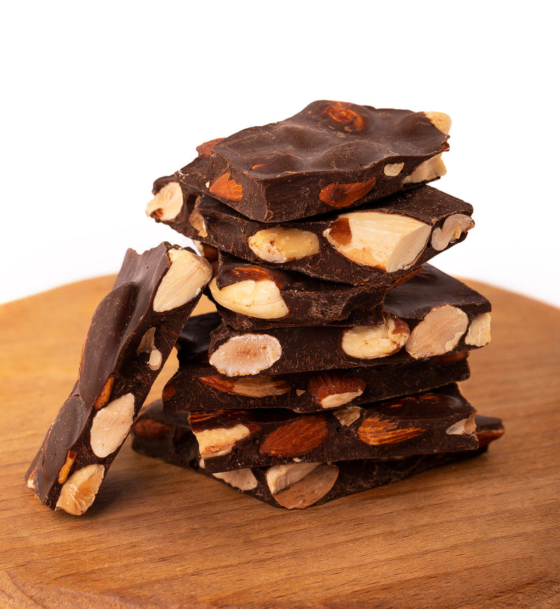 Grazel Dark Chocolate Whole Almonds