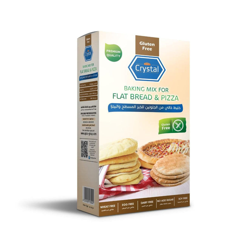 Flat bread and pizza gluten free mix - crystal - Eat Good