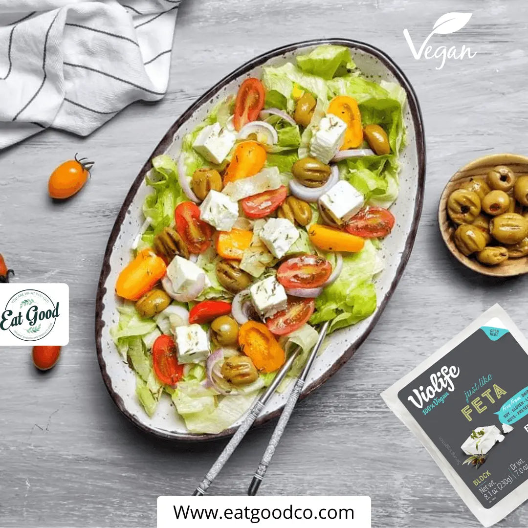 vegan Greek white block - vegan feta - Alfar - Eat Good