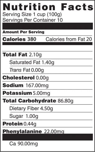 Low protein gluten free flour mix - krystal - Eat Good